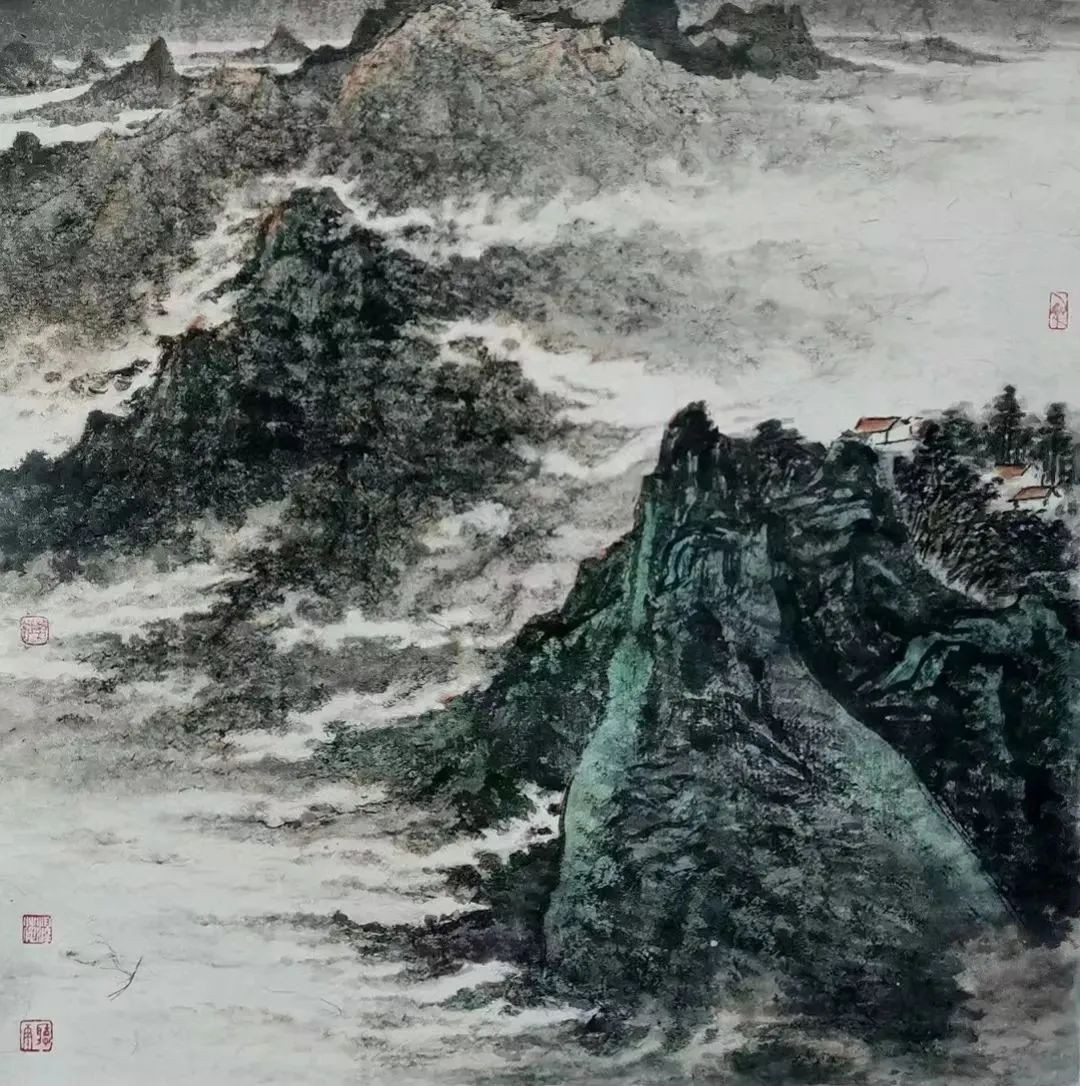 诗意地栖居，著名画家于泽海应邀参展“臻美大境·2023·当代中国山水画名家笔墨品鉴展”