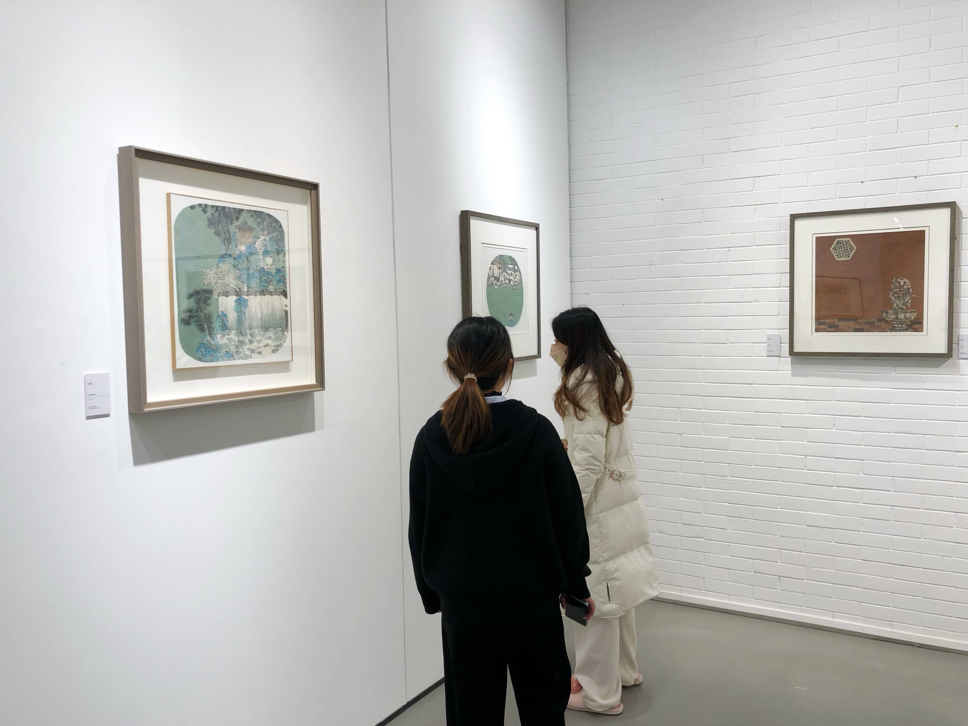 “庭院深深拈花草——孙宽、阿丁中国画小品跨年迎春展”在苏州开幕