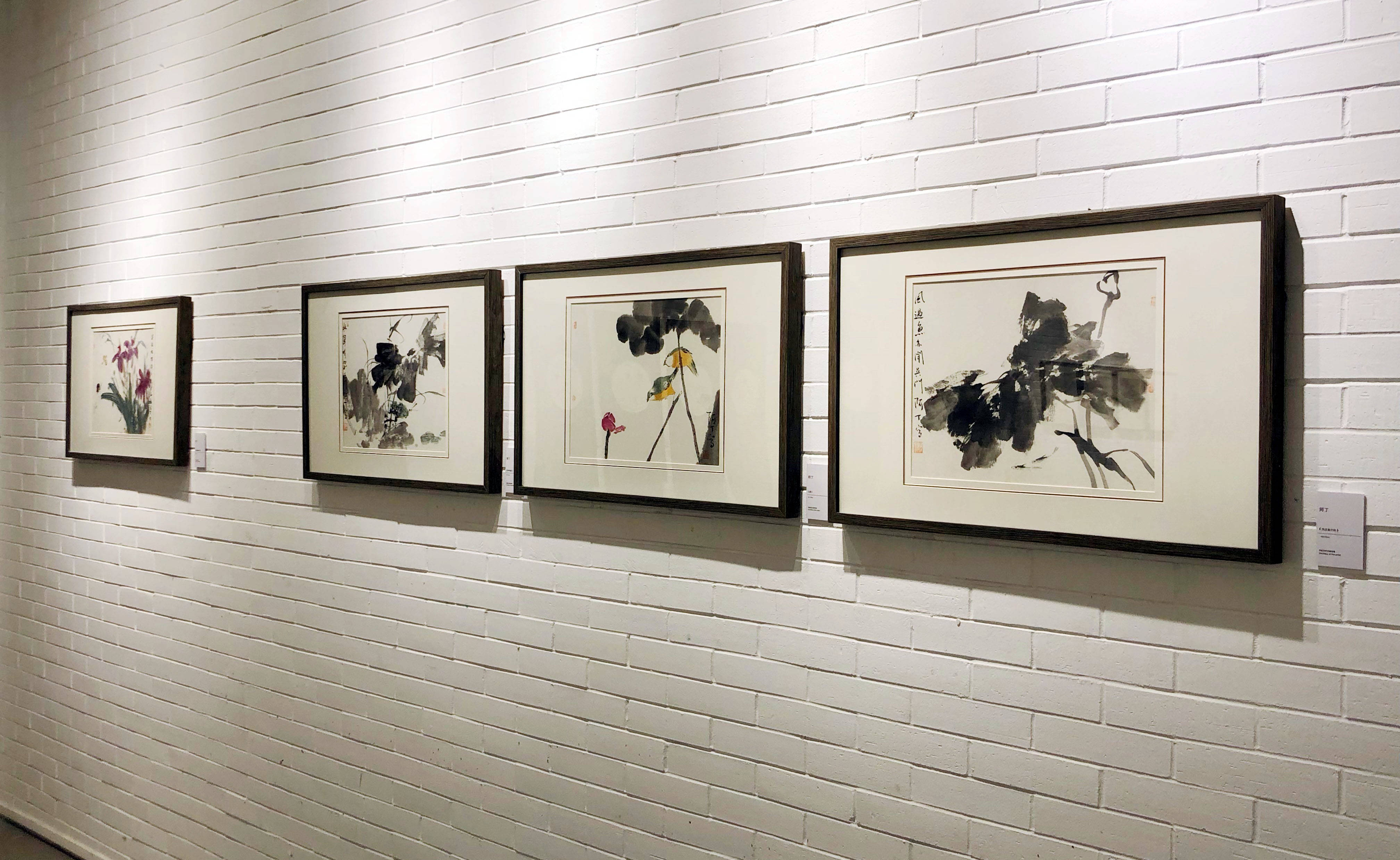 “庭院深深拈花草——孙宽、阿丁中国画小品跨年迎春展”在苏州开幕