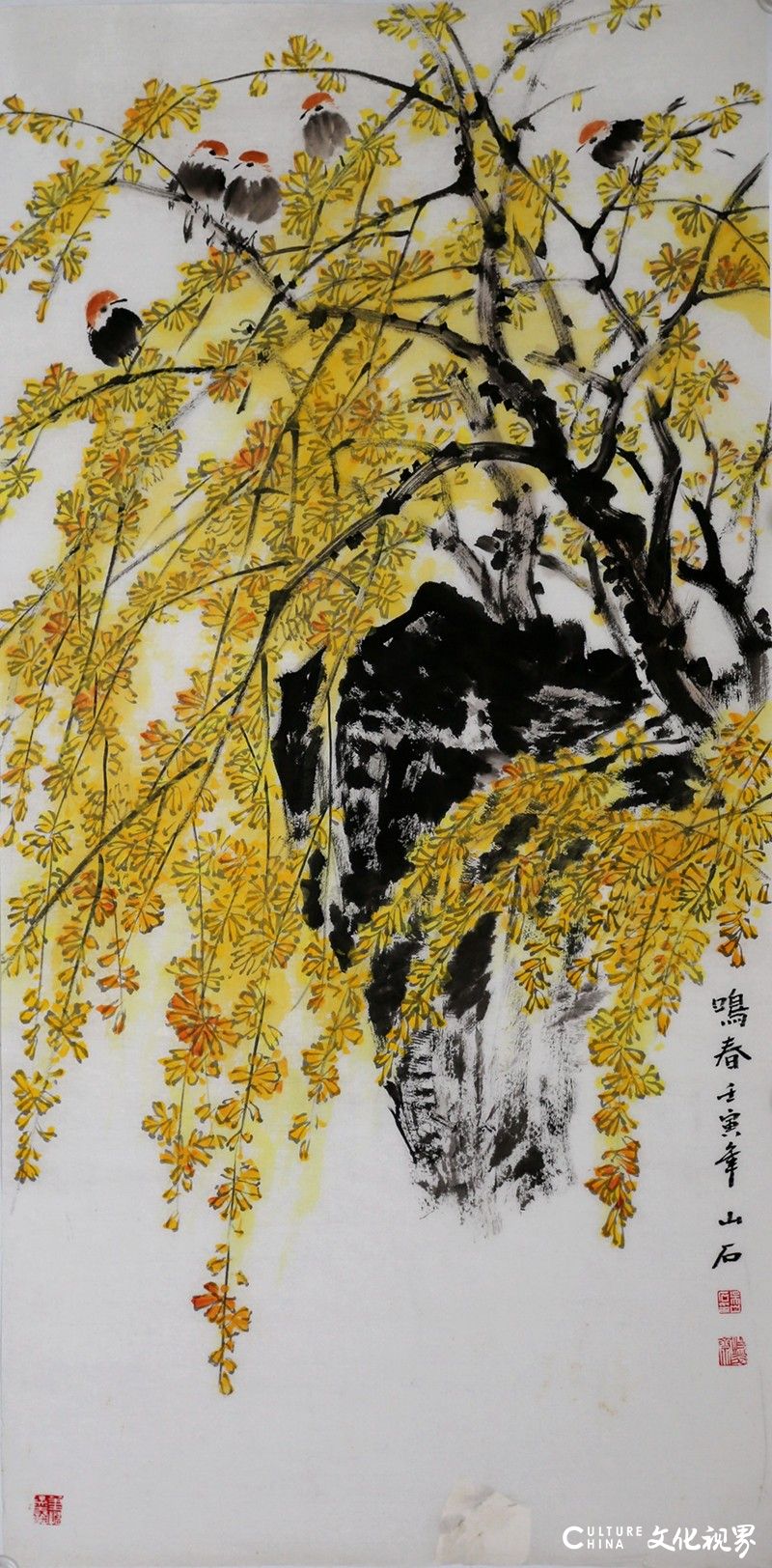 著名画家吴山石受邀参展， “执笔随心——迎新春中国画名家邀请展”将在北京开展