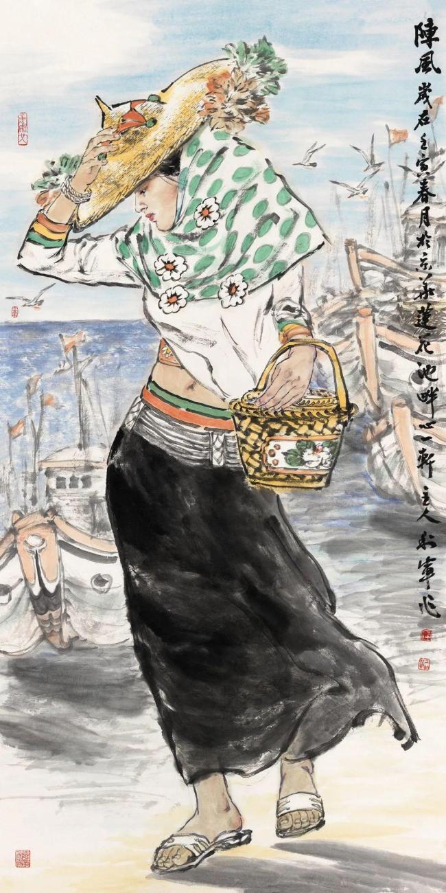 大象无形——著名画家王利军以精品日历展现“海的女儿”的绰约风姿