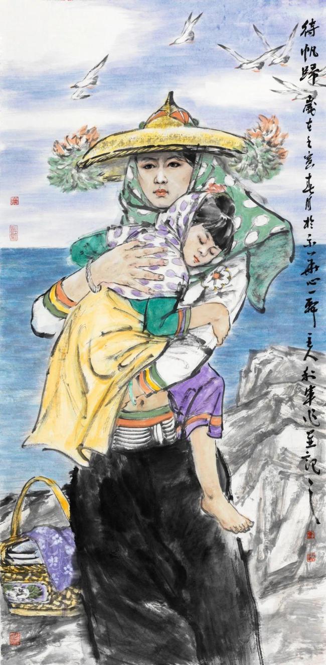 大象无形——著名画家王利军以精品日历展现“海的女儿”的绰约风姿