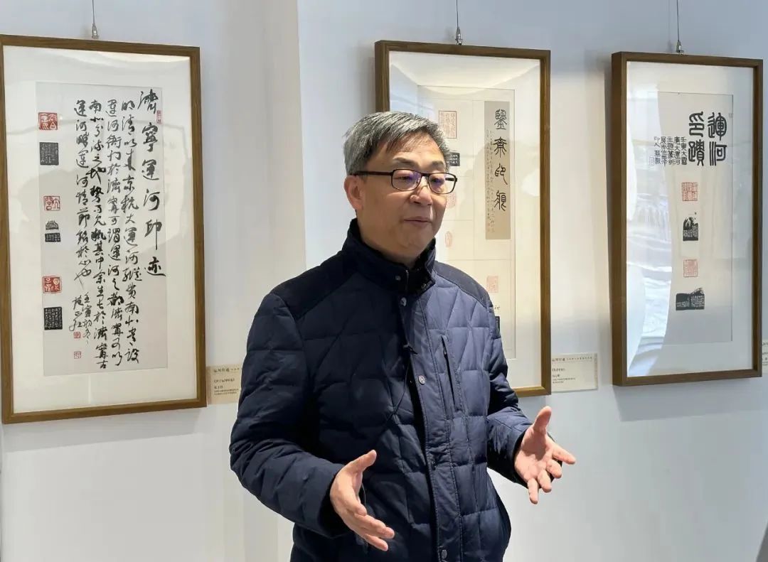 “运河印迹——大运河文化篆刻艺术展”在北京开展