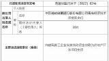 因向房地产开发项目垫资、资金挪用等问题，邮储银行青岛某支行被罚50万元