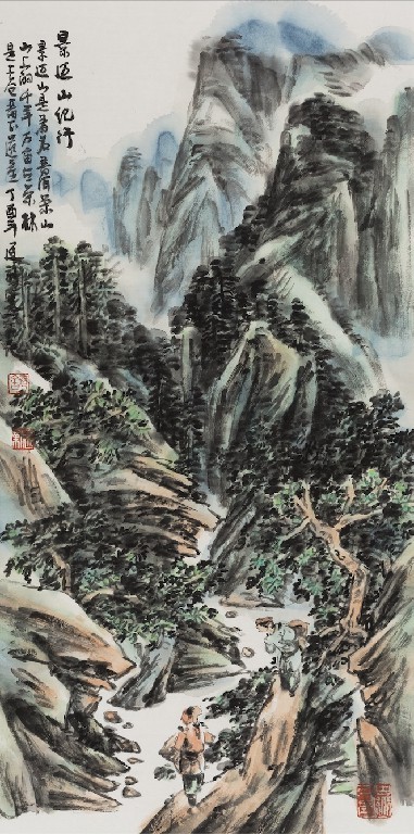 “有茶不知时光走”——著名画家舒建新在景迈山布朗族古寨的茶乡生活