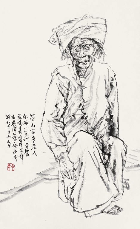 “有茶不知时光走”——著名画家舒建新在景迈山布朗族古寨的茶乡生活