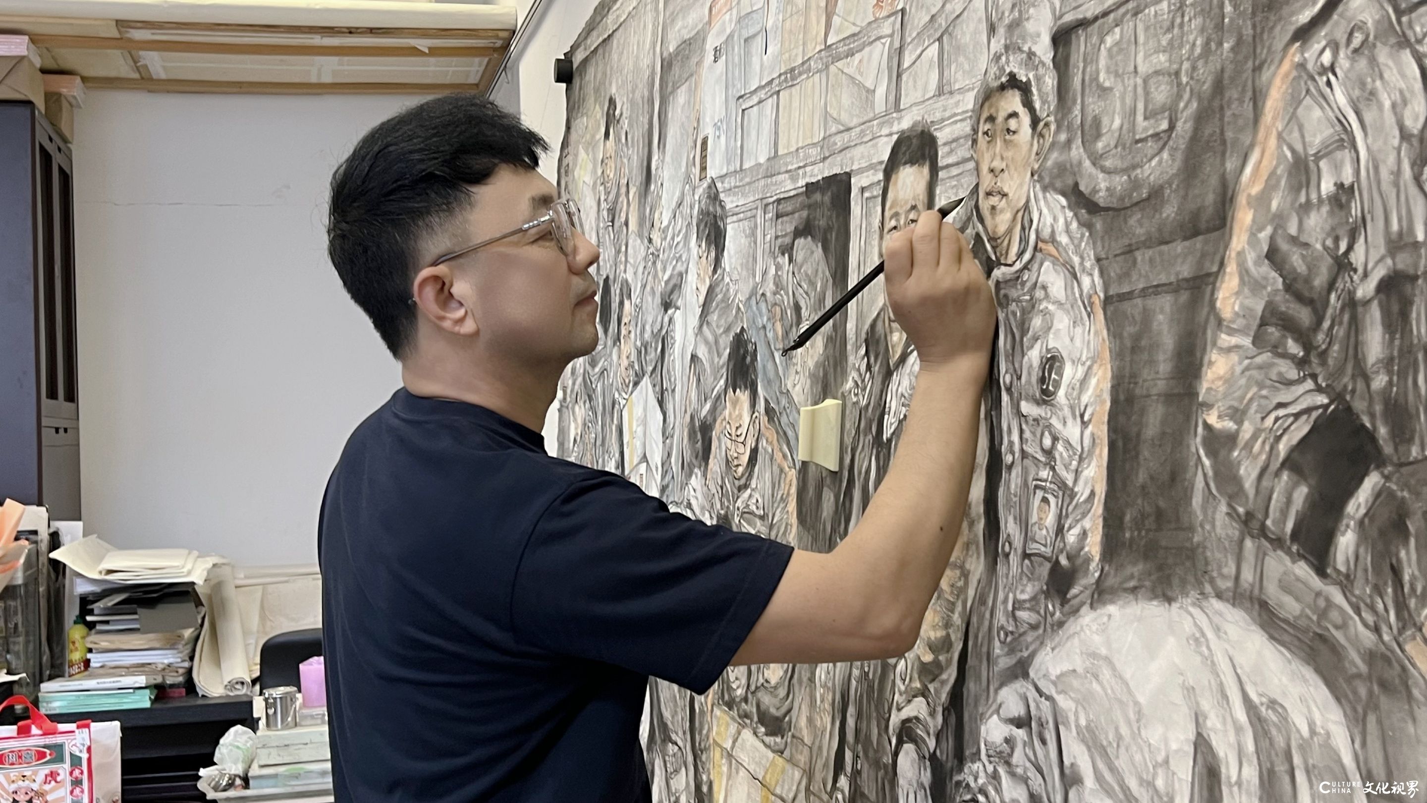 笔墨背后的生命力——著名画家王巍对人物内在精神的挖掘和表现