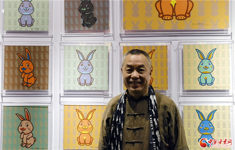 著名画家陈湘波“瑞虎迎兔·生肖作品展”亮相第十八届文博会