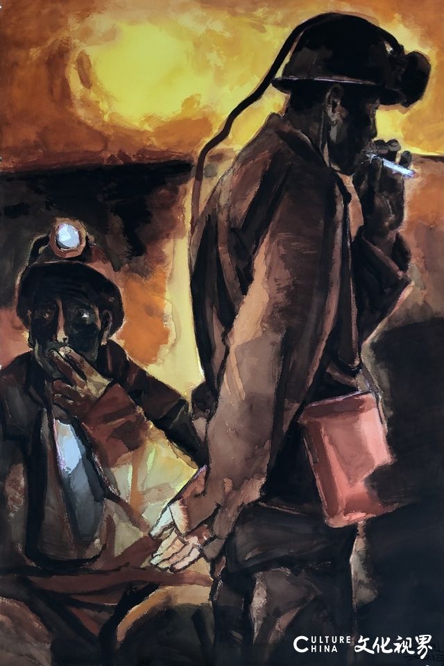 黑暗中采掘光明——著名画家周刚和他的九十九位矿工兄弟