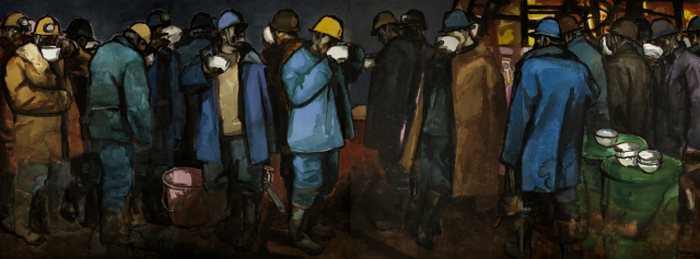 黑暗中采掘光明——著名画家周刚和他的九十九位矿工兄弟