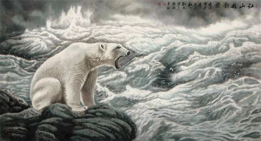 著名画家吕维超应邀参加“大象无形·大家气象——2023名家书画迎春展”