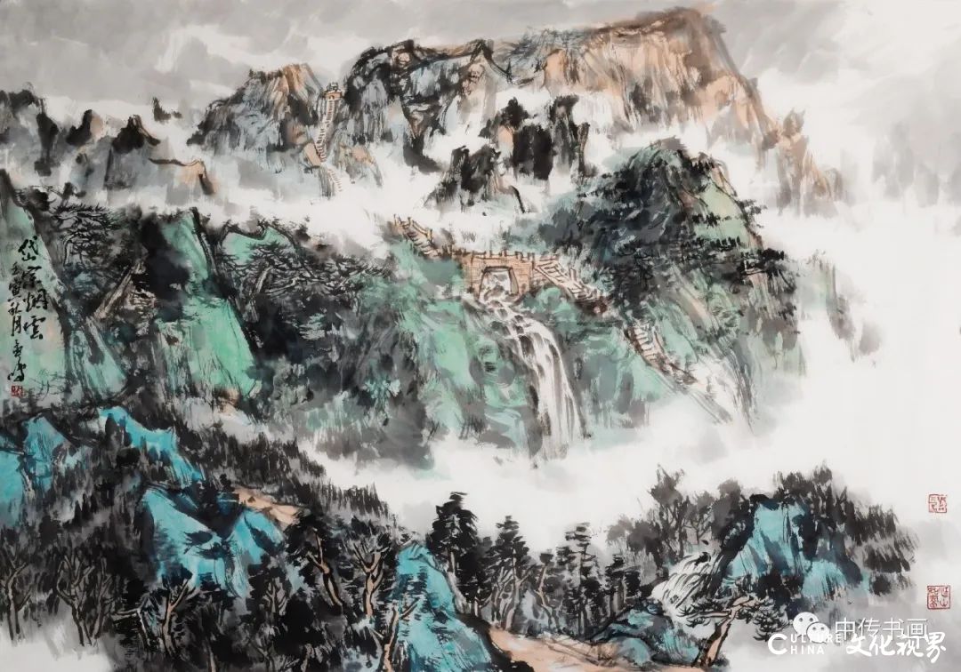 沉雄古逸  秀润空灵，著名画家孟鸣应邀参展“翰墨新时代——2023中国当代书画名家迎春作品邀请展”