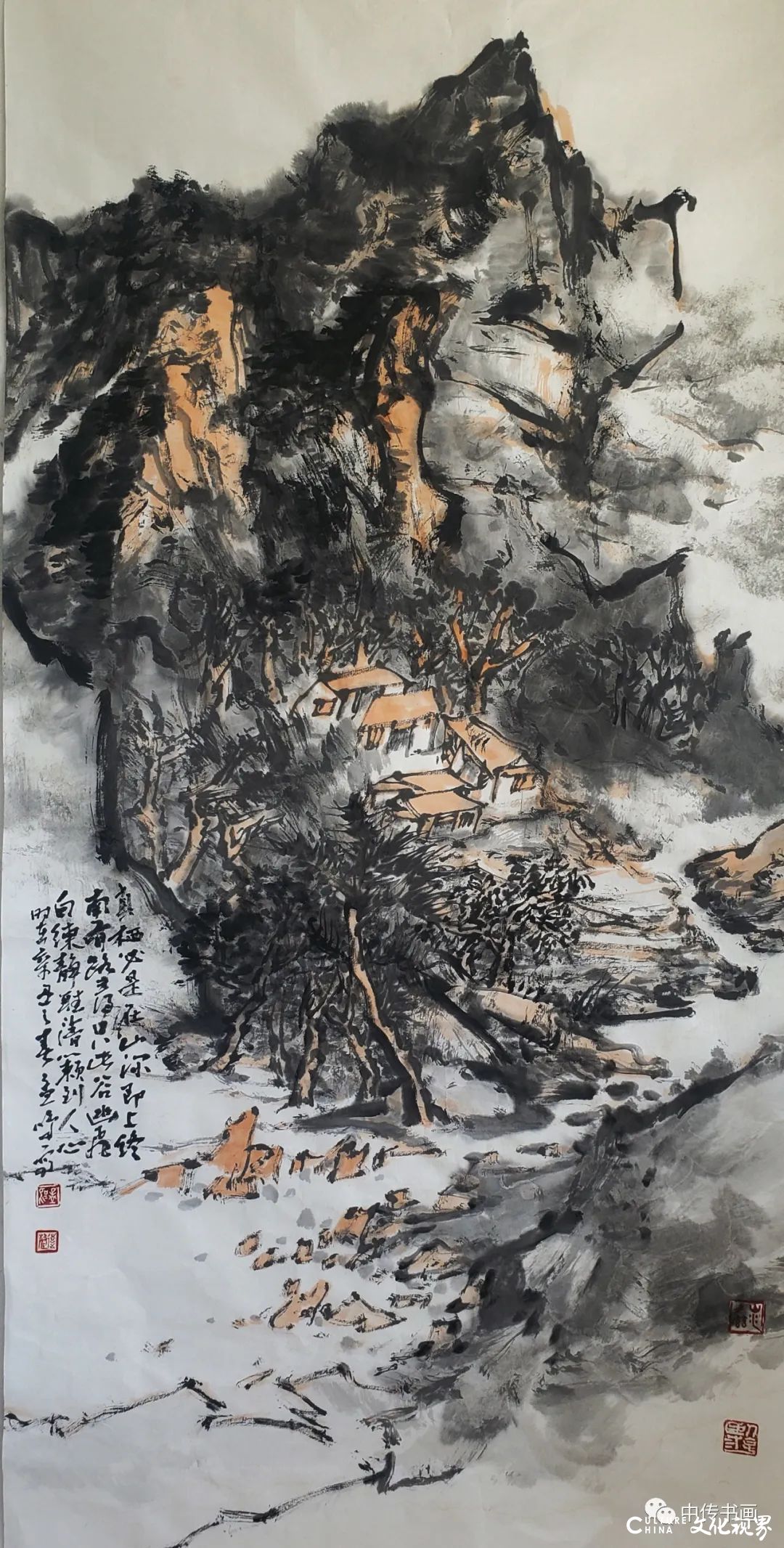 沉雄古逸  秀润空灵，著名画家孟鸣应邀参展“翰墨新时代——2023中国当代书画名家迎春作品邀请展”