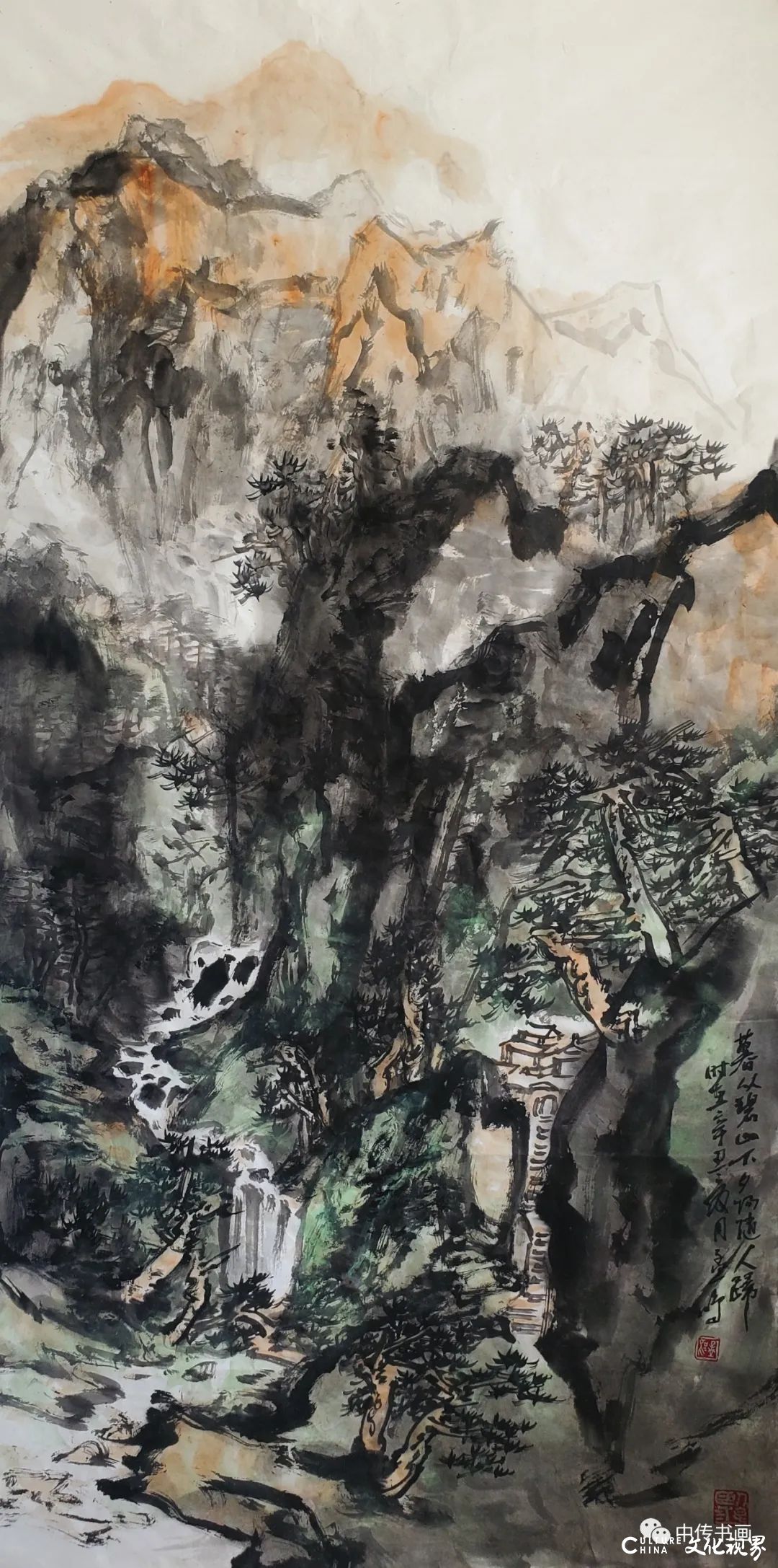 沉雄古逸  秀润空灵，著名画家孟鸣应邀参展“翰墨新时代——2023中国当代书画名家迎春作品邀请展”