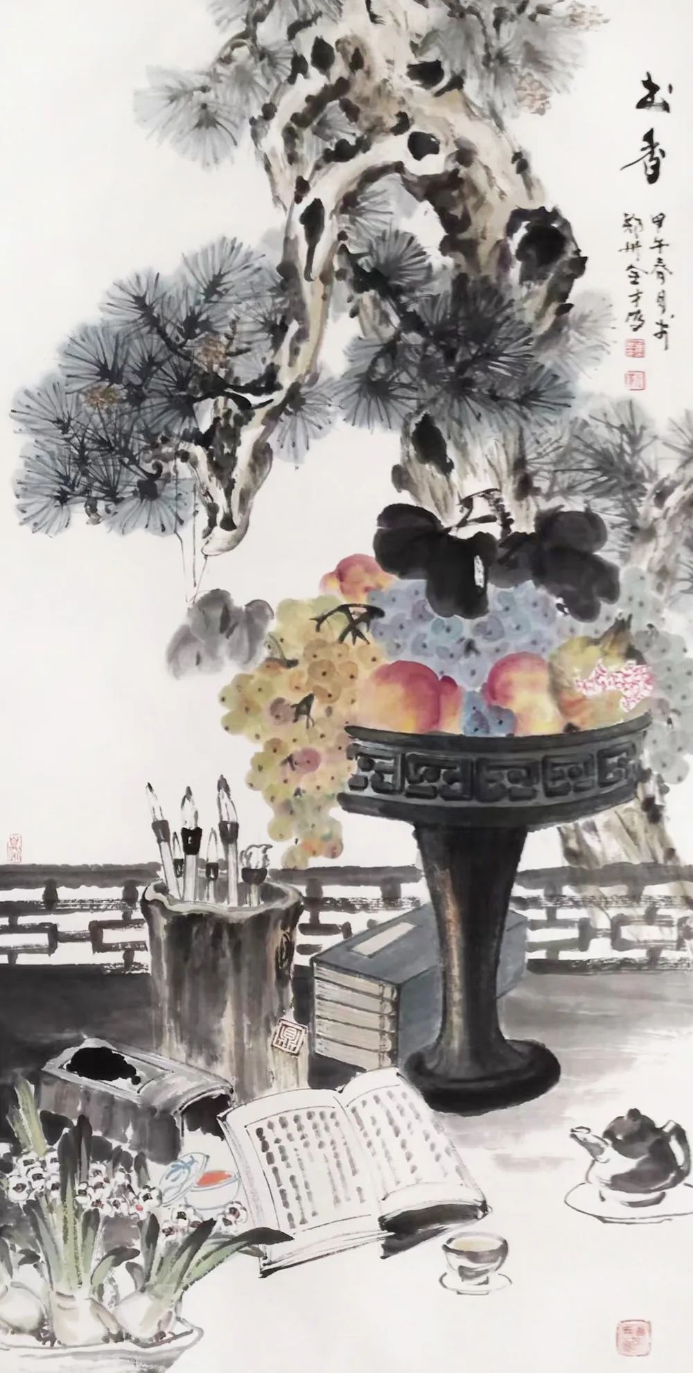 花鸟画名家焦全才应邀参展“艺无止境——中国当代名家书画艺术大展”