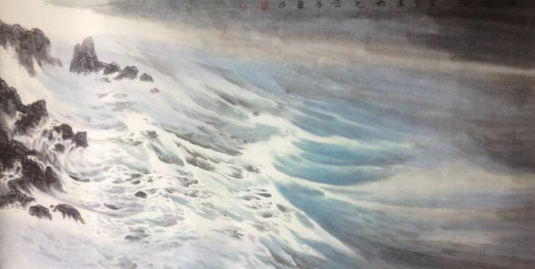 探索海洋 诠释海洋，著名画家李冬深入生活绘就美好愿景