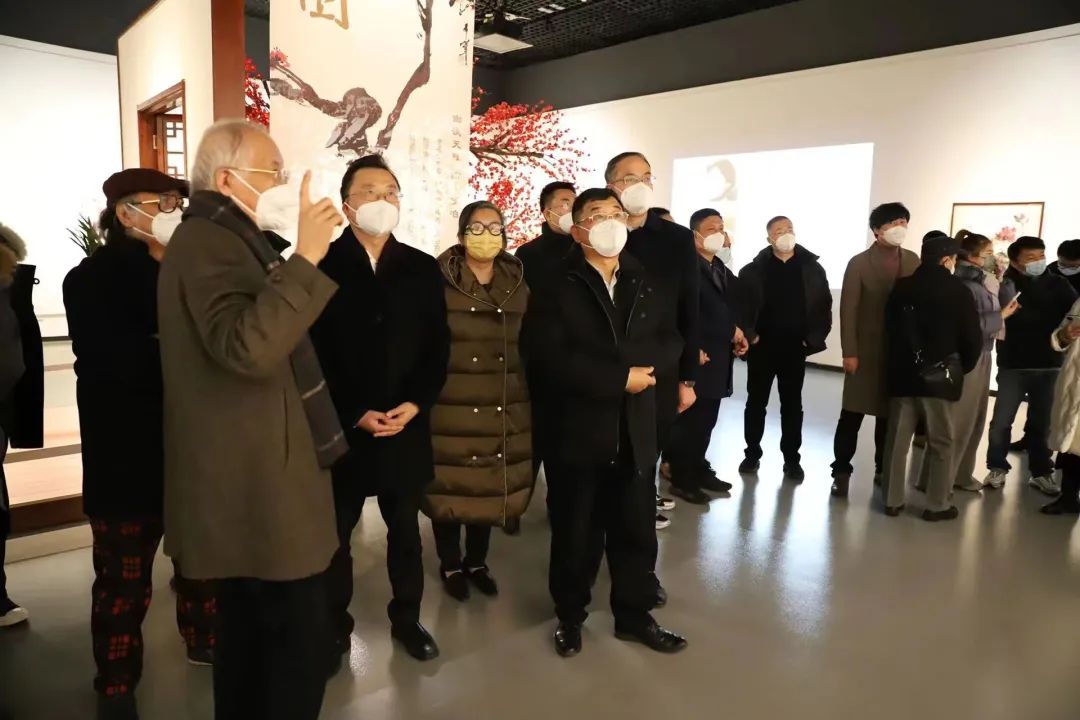 “三魂共一心——纪念于希宁诞辰110周年展”开幕