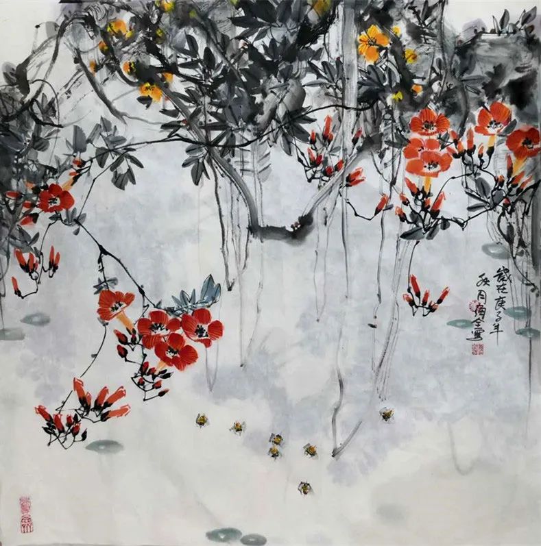春天的邀约——“春之声·2023山东画院迎春作品展”为济南的冬天增添了一抹亮色