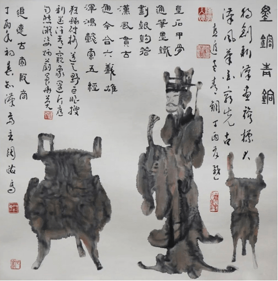 见古意神韵，开笔法新境——品味王阔海的“新汉画”艺术