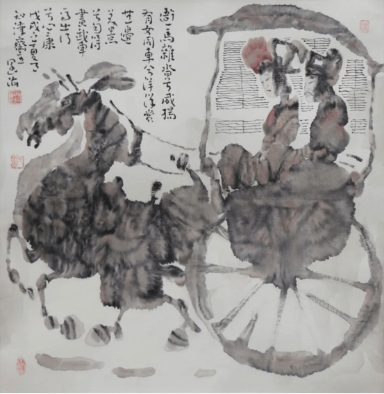 见古意神韵，开笔法新境——品味王阔海的“新汉画”艺术