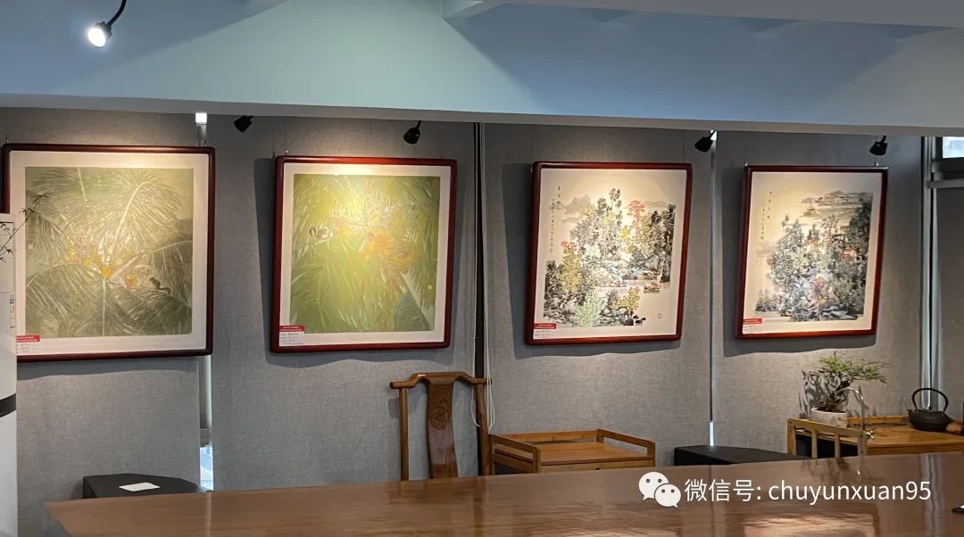 “卯兔迎春——海南省美协中国画艺委会作品展”在海口开幕