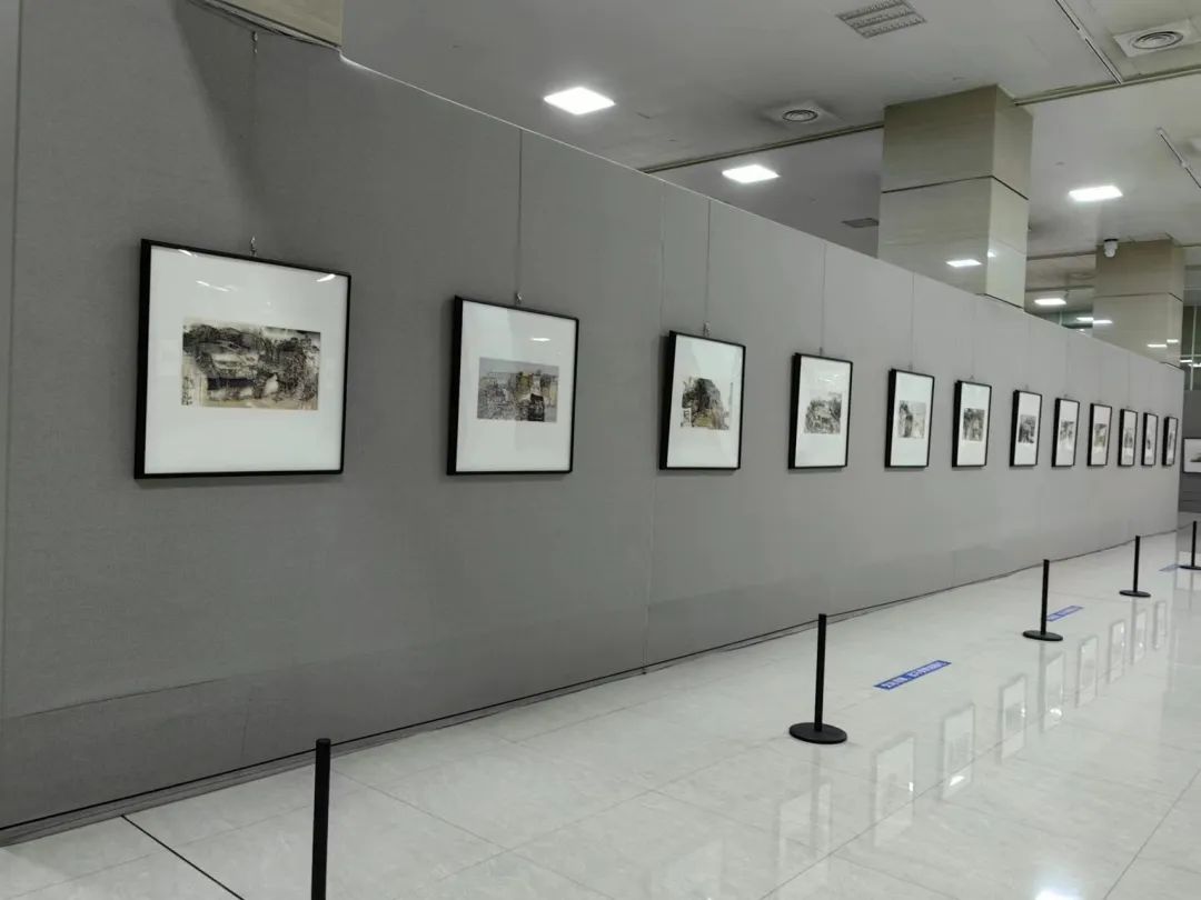 以水墨阐释自然，“得之象外——贾荣志中国画作品迎春展”在济南市图书馆开展