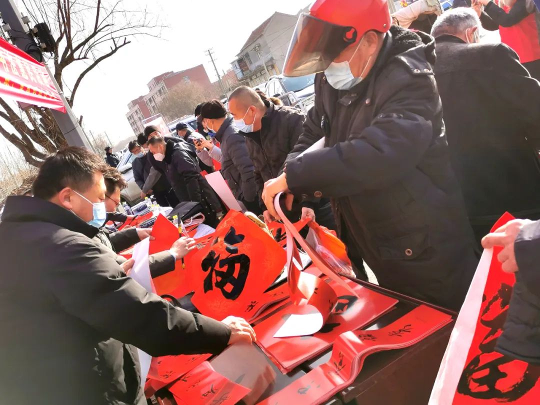 赶“黄河大集” 送新春祝福——山东省书协走进济南董家大集