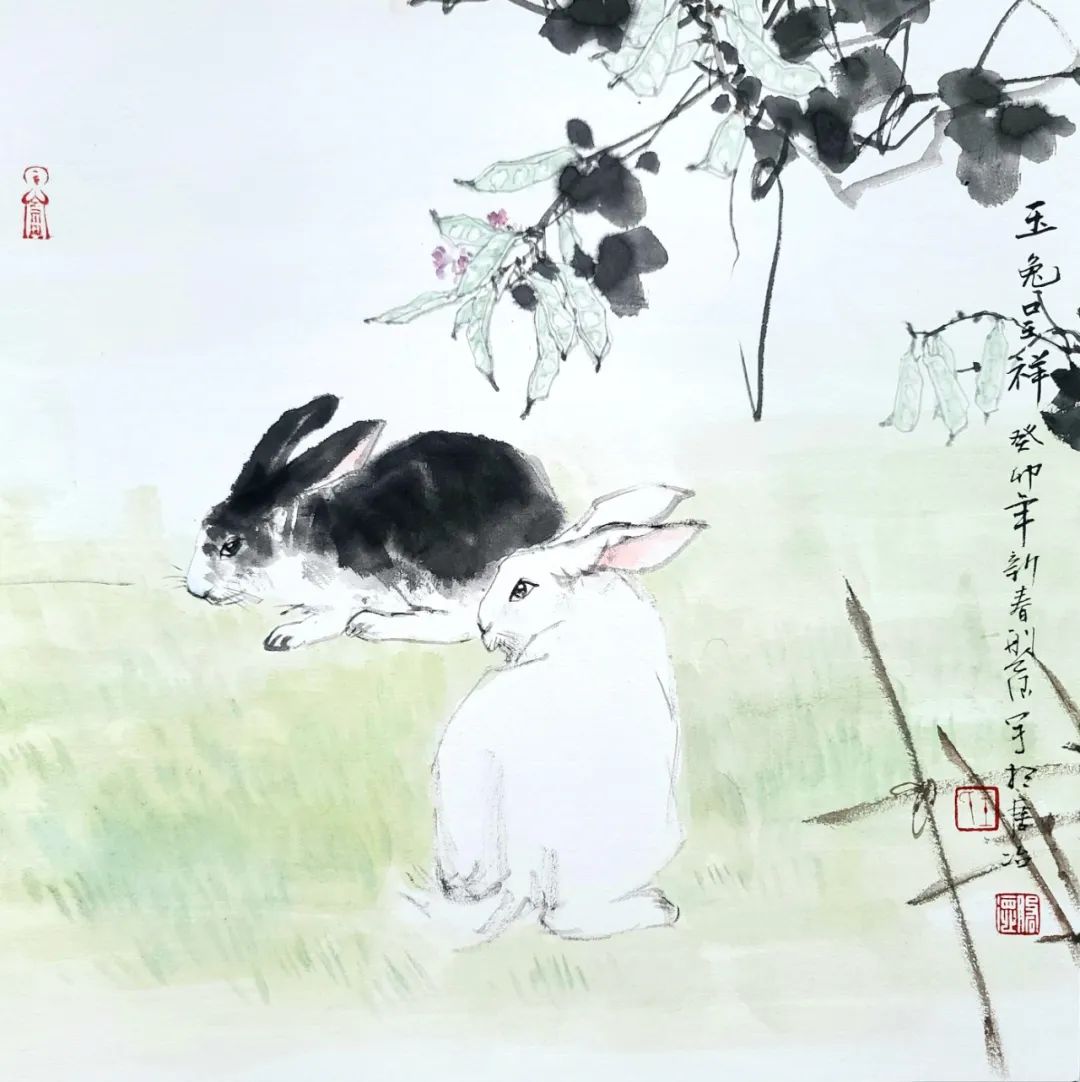玉兔迎春——山东画院画家癸卯丹青贺岁