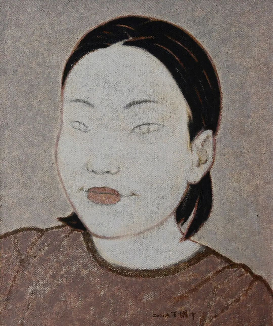母亲、女孩和马——内蒙古画家王耀中的绘画艺术