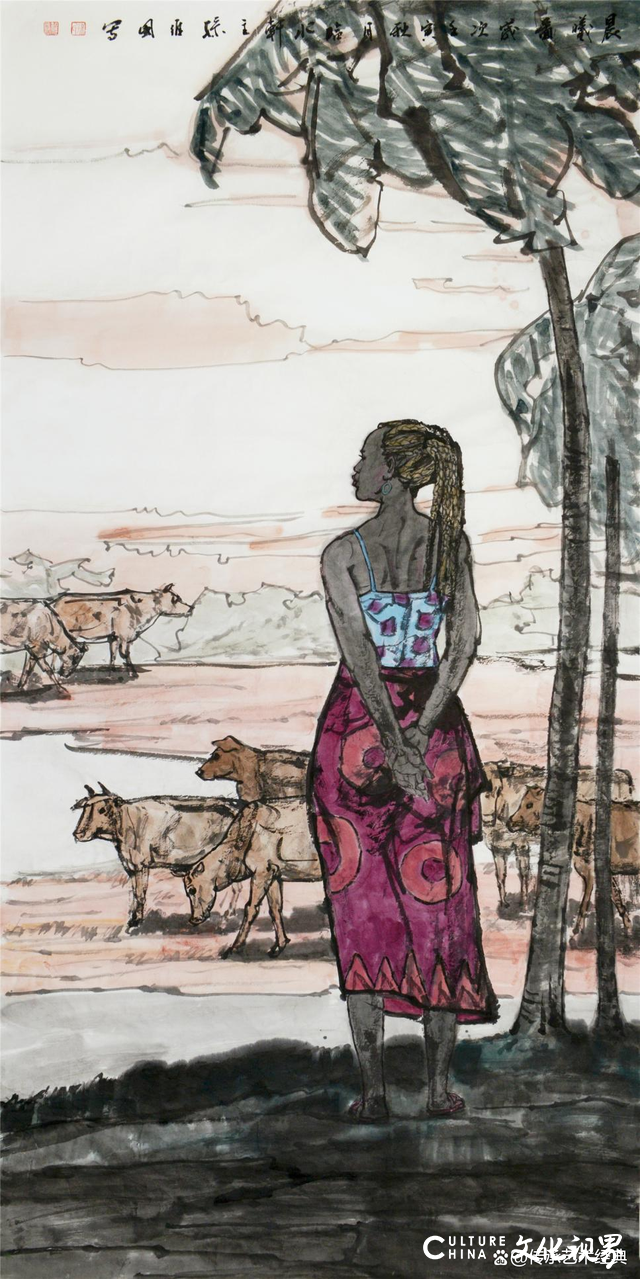 一方水土一方情——著名画家孙维国写生赞比亚的风景与人文
