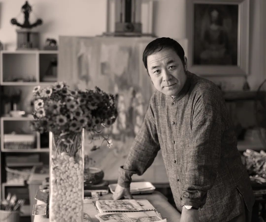 “彼岸·心识——任传文绘画作品展”今日在上海开幕，展现艺术家至真至美的人文情怀