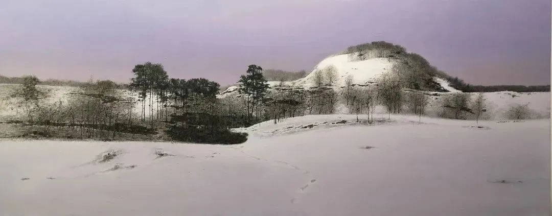 草堆、菜畦、麦地、河岸......陆庆龙用画笔定格“家园”的记忆