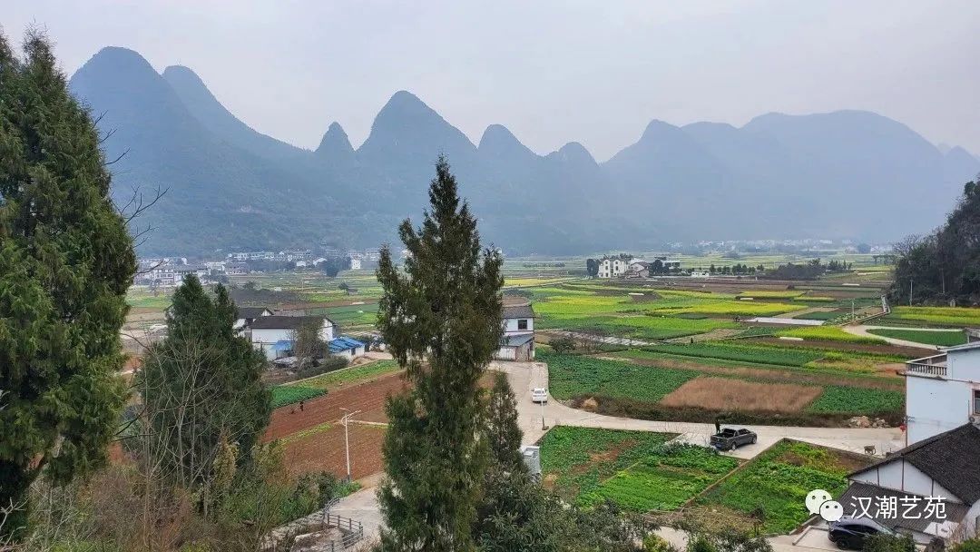 春风细雨润丹青 ，王乘中国山水画写生创作研修班走进贵州万峰林上纳灰村