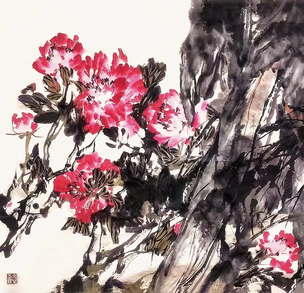 百般红紫斗芳菲，著名画家赵英水应邀参展“癸卯新相——庆新春书画名家网络邀请展”