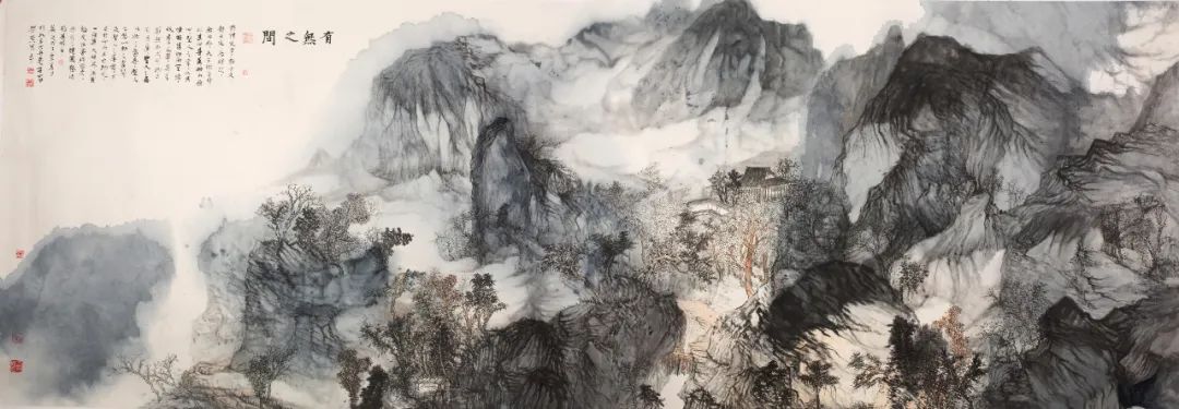 江山如画，著名画家王兴堂应邀参展“玉兔呈祥——中国当代书画名家迎春展”