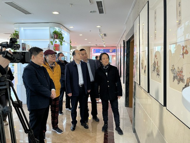 “暖春——徐永生国画作品展”今日在潍坊隆重开幕