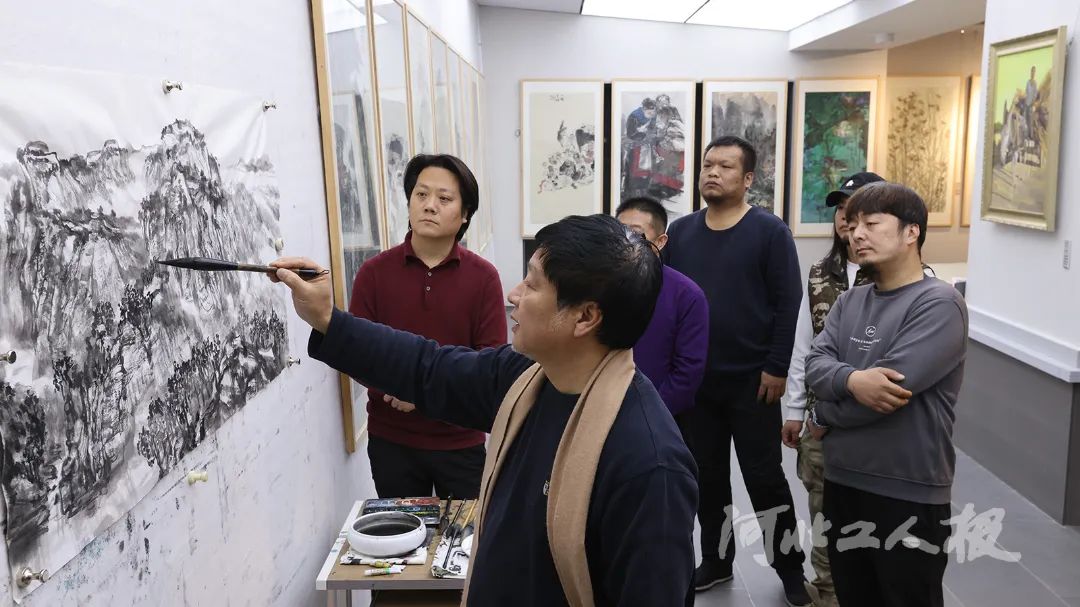 绘出时代大美，祁海峰以画意笔韵讲好中国故事