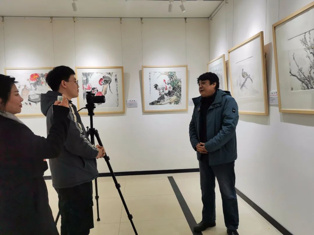 “舞东风——第三届当代中国画名家邀请展”在济南盛大开幕