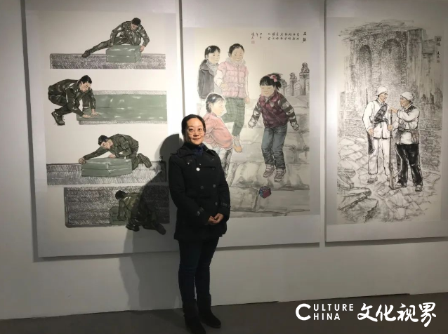 “3.8”将至  以画会友，中国艺术研究院国画院九位女画家疫后再聚首