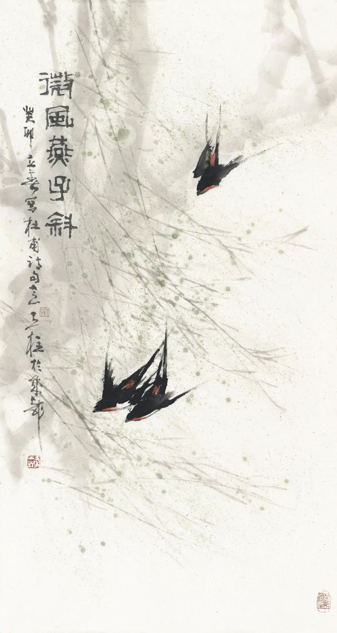 著名画家秦天柱的“吟游诗”：在清灵与简约中行走