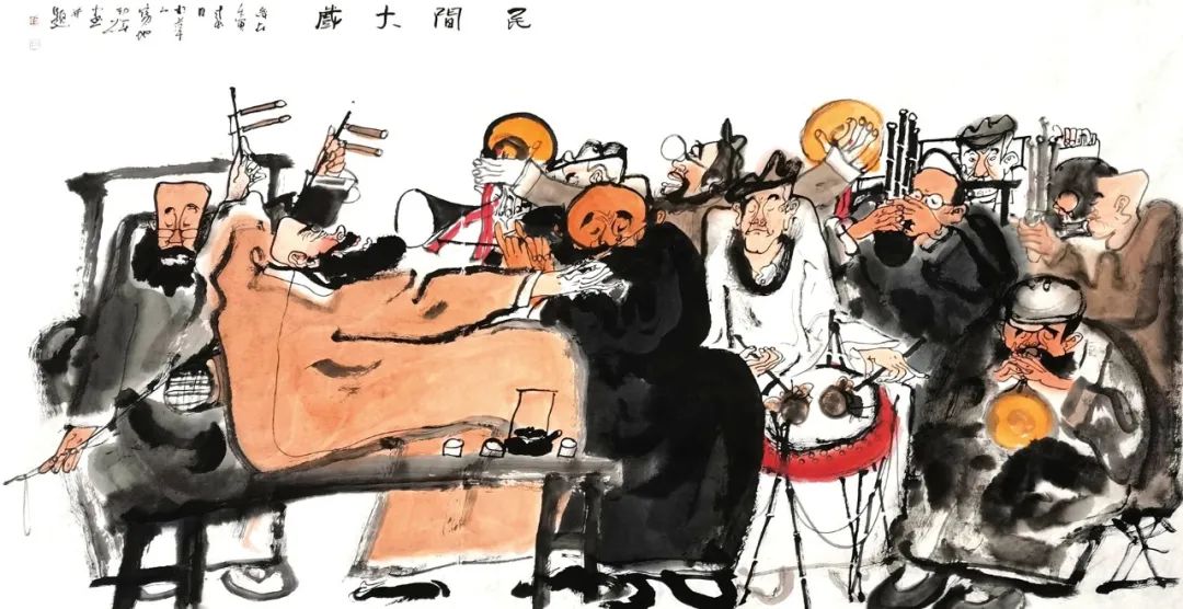 “惊蛰——何邦辉中国画小品展”今日上午在济南隆重开幕