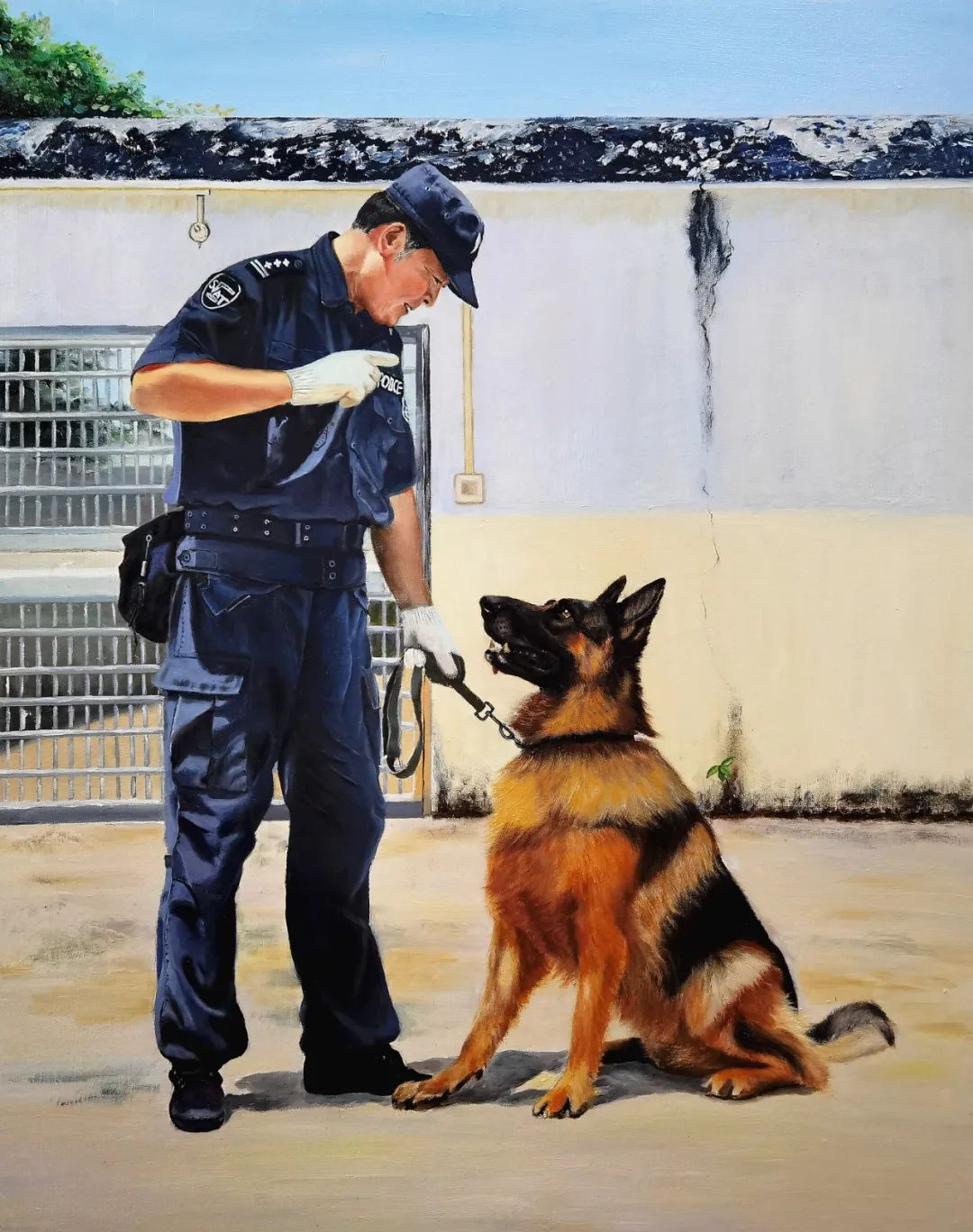 佳作欣赏 | 翰墨迎三八 巾帼展风采——第三届铁路公安女警官书画网络艺术展（美术篇）