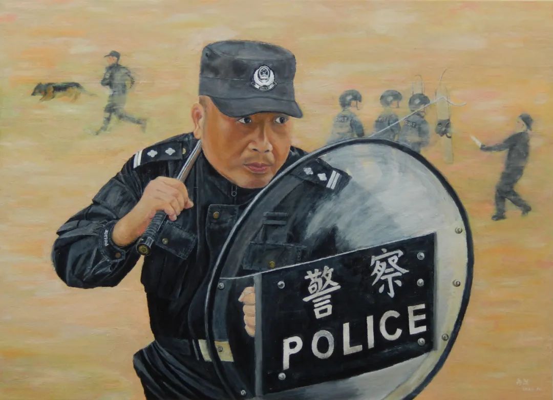 佳作欣赏 | 翰墨迎三八 巾帼展风采——第三届铁路公安女警官书画网络艺术展（美术篇）