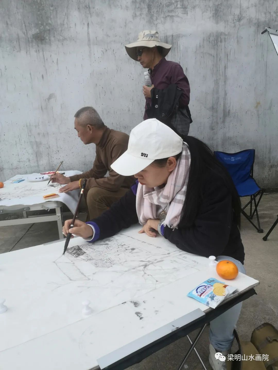 茶乡新韵——中国国家画院梁明山水高研班写生漳州平和县崎岭乡