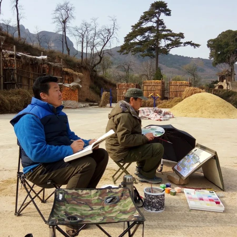 写生乡土  笔耕不止——孙志刚笔下的山西盂县神泉村