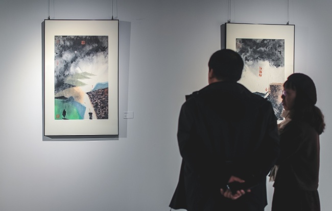 “六维墨道Ⅱ·当代水墨山水作品联展”在苏州开幕，多维探讨中国山水文化艺术