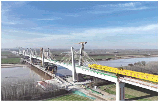 济郑高铁长清黄河特大桥主体工程完工，全胶拼连续梁桥创世界之最