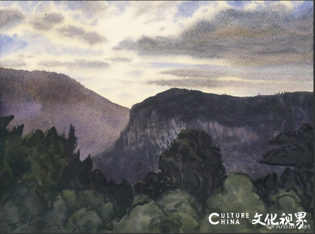 著名画家陈坚为家乡水彩“站台”：“天生丽质”的青岛本身就是一幅画