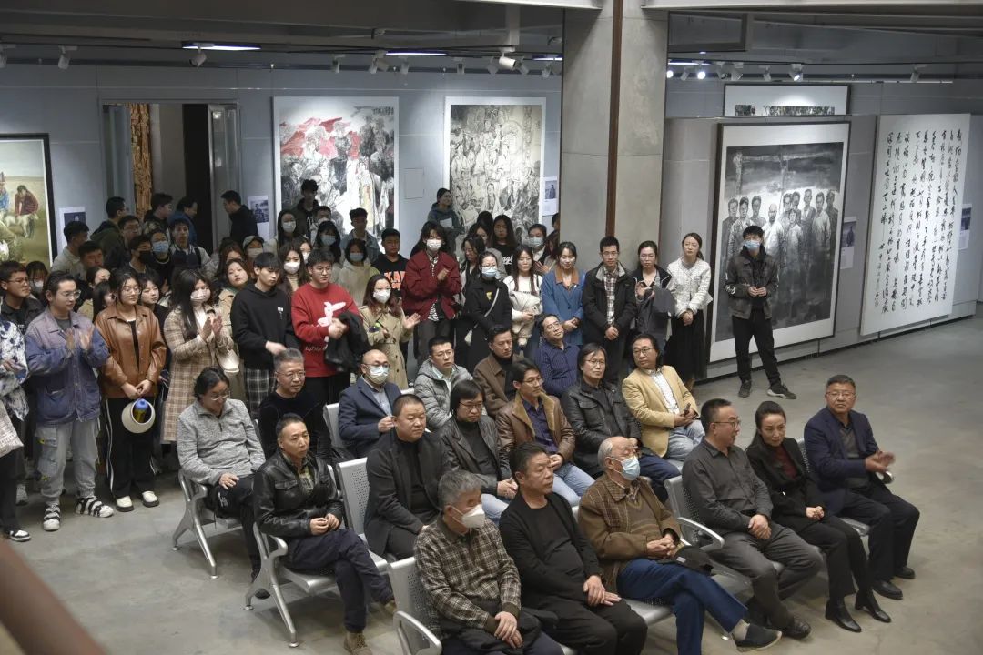 “甘肃画院美术作品展”在西北师大美术学院隆重开幕