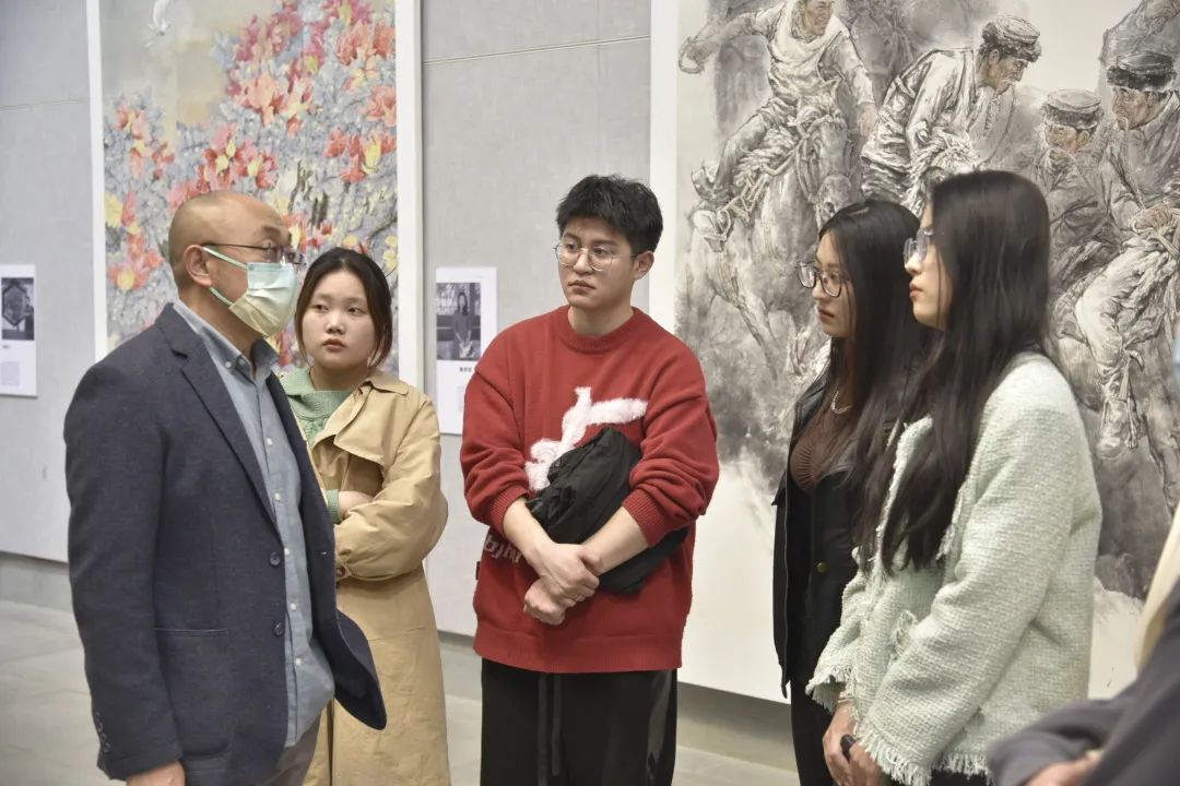 “甘肃画院美术作品展”在西北师大美术学院隆重开幕